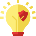 Innovation and integrity graphic
